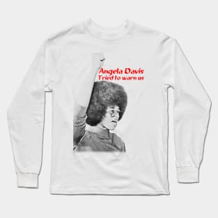 angela davis visual art Long Sleeve T-Shirt